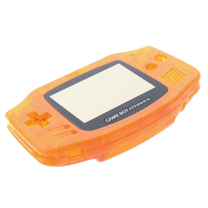 Прозрачный полный набор чехол рамка Комплект запчастей для nintendo GameBoy Advance GBA LX9A