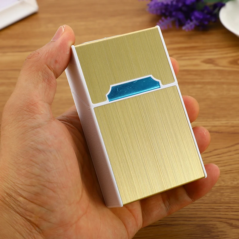 2 в 1 портативный автоматический чехол для электронной сигареты с USB Перезаряжаемый цинковый сплав ветрозащитные электрические зажигалки для сигарет