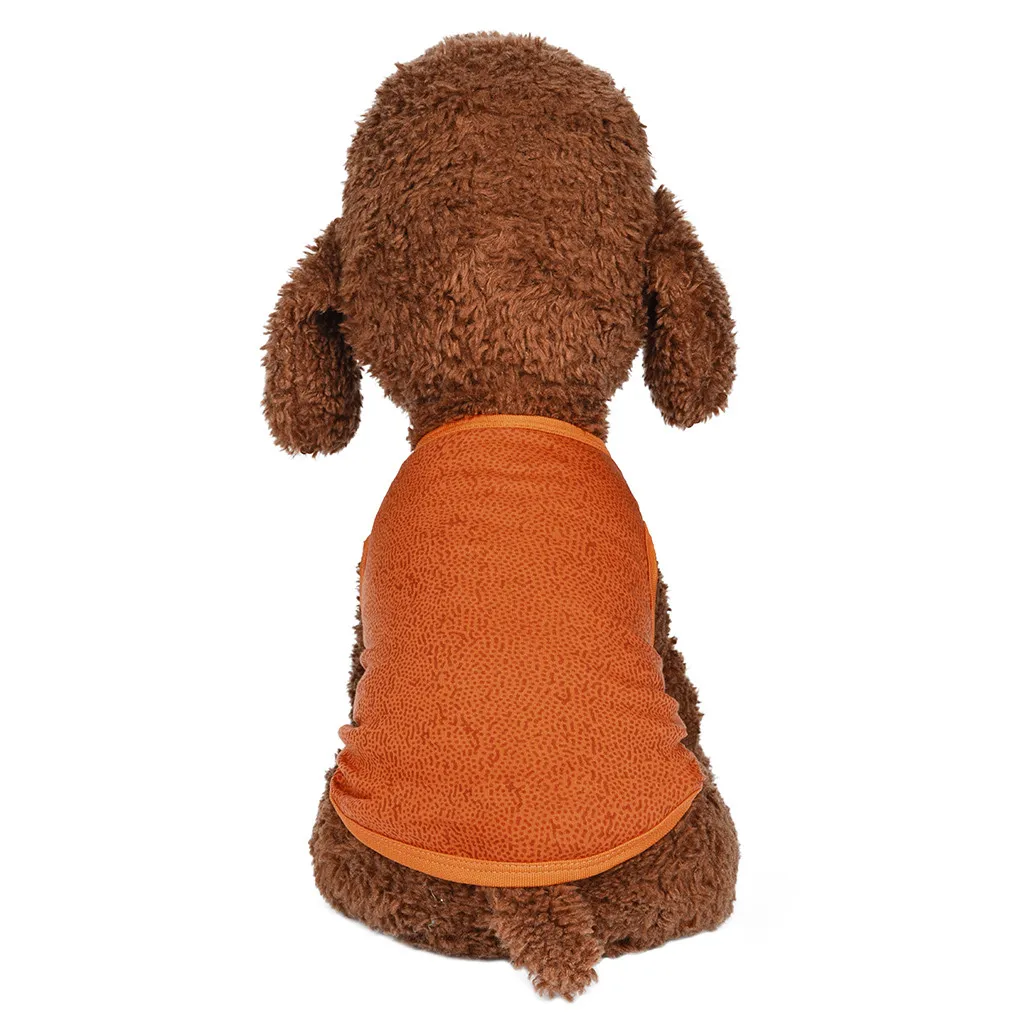 Transer футболка для собак жилет для домашних животных летняя дышащая удобная Фэнтези сломанный узор кошка коричневая одежда Джерси Perro 19July17 PNO