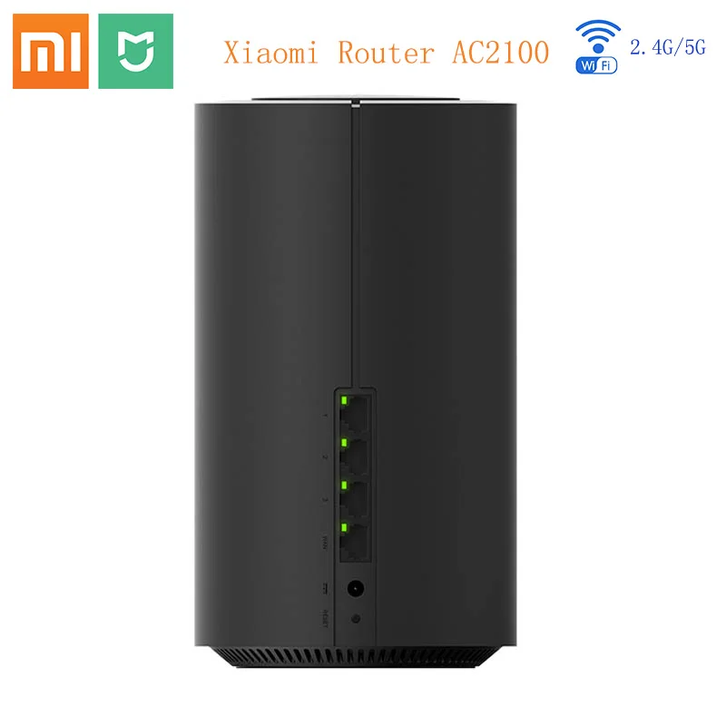 Xiaomi Mi mihome Router AC2100 2.4GHz 5GHz 1733Mbps WiFi Repeater Gigabit Ethernet Port 128Mb Dual Core CPU APP Control | Компьютеры и
