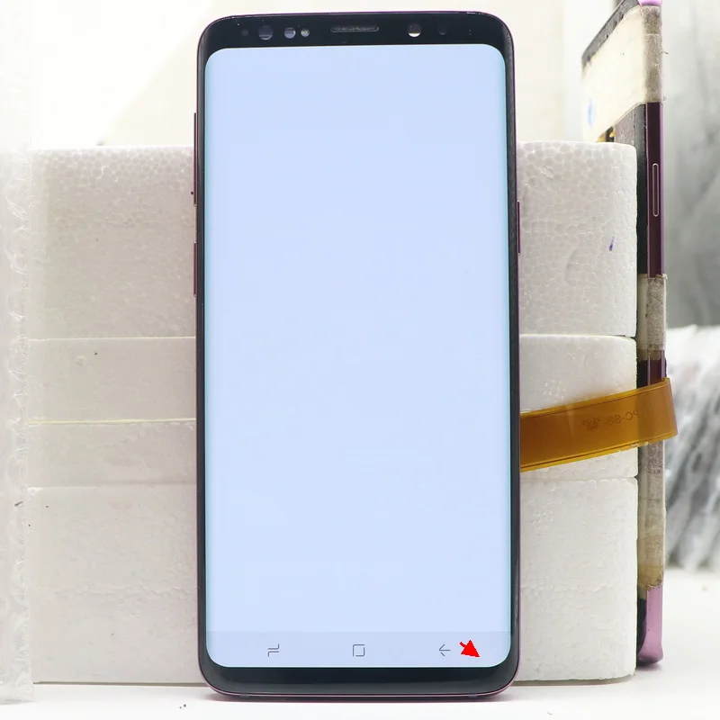 100% Оригинальный AMOLED дисплей для SAMSUNG Galaxy S9 LCD G960 G960F SM-G960F/DS с сенсорным стеклом
