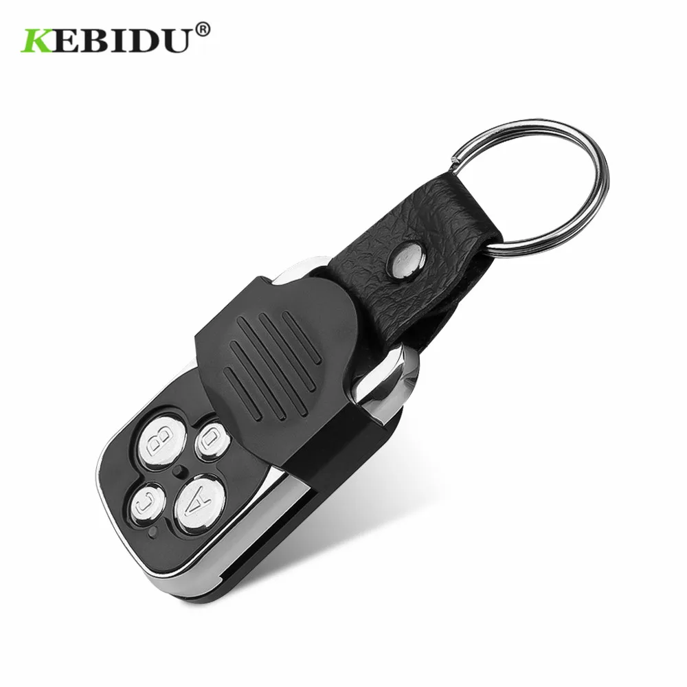 

KEBIDU Remote Control Duplicator Wireless RF Remote Control 433 MHz Electric Gate Garage Door Remote Control Key Fob Controller