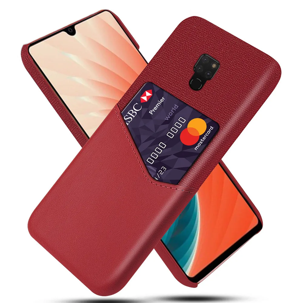 Для Huawei Mate 20 Lite Pro 20X 10 9 8 слотов для карт чехол из искусственной кожи деловой