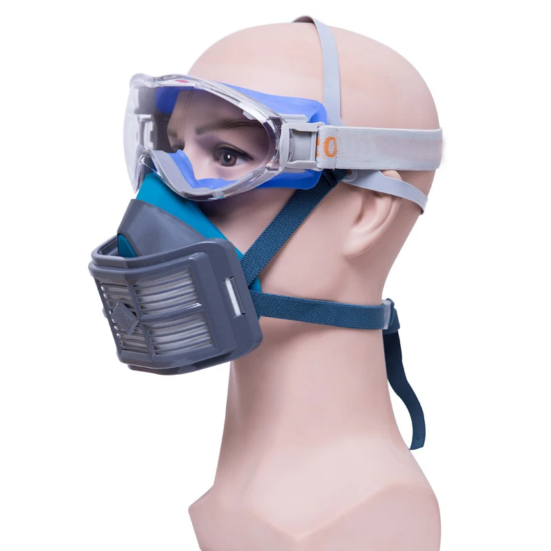 

dust mask Dusk Masks Anti Dust Respirator Filter Mask Pm2.5 Protective Breather Valve Facepiece Painting Spraying Industrial