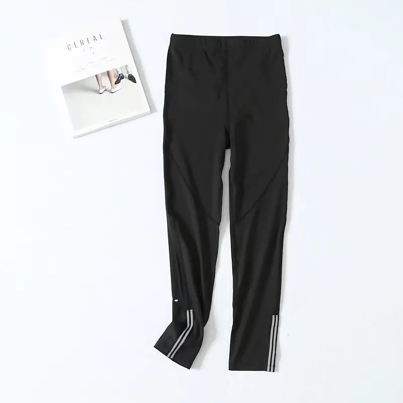 Спортивные лица Би! Slim Fit для похудения супер эластичный штифт tiao край быстросохнущей ткани штаны для бега Штаны Для Йоги Повседневное брюки