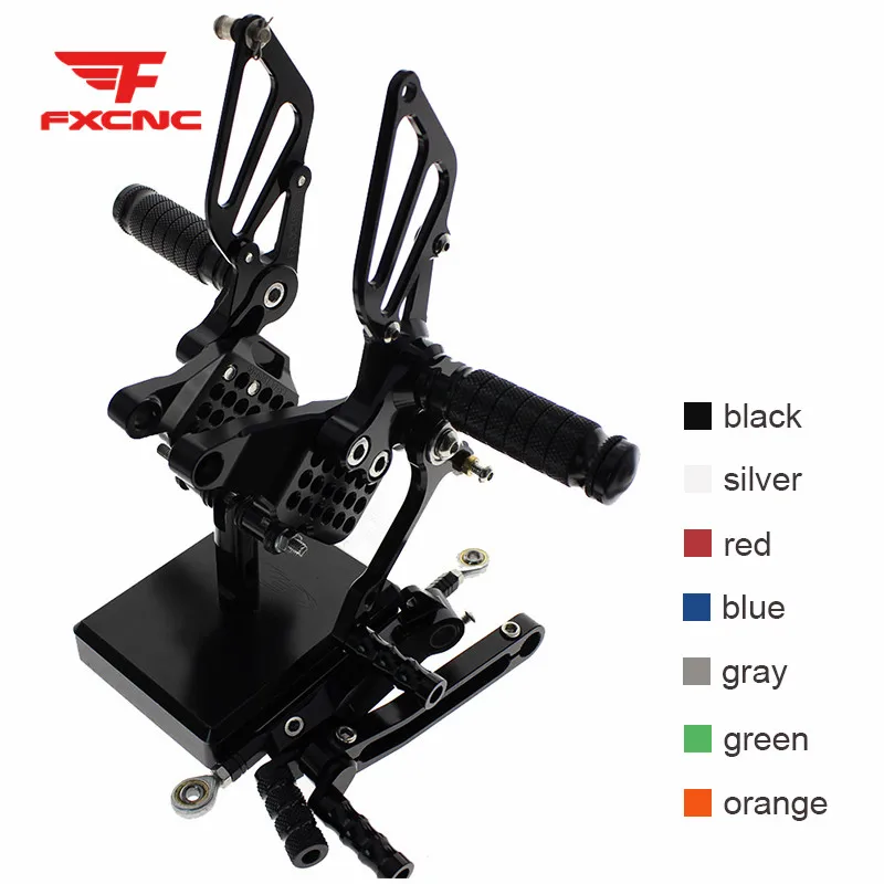 

For Ducati 749 999 Motorcycle Footrest Rearset Footpeg CNC Adjustable Pedal Foot Peg Rearset Rear Set For Ducati 749 999 Footpeg