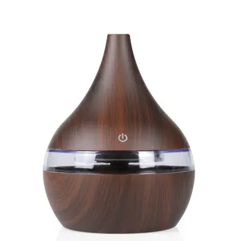 

5V USB Humidifier Luminous Humidifier Household Mini Humidifier Wood Grain Purifier Aromatherapy Machine