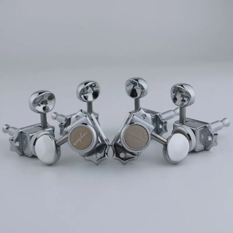 1 Set 3R3L Guyker Chrome Stringa Di Blocco Sintonizzatori Vintage Tuners Macchina Heads Tuners