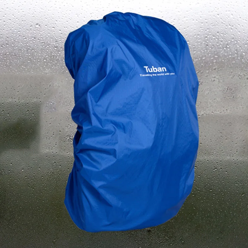 Портативный водонепроницаемый рюкзак с защитой от дождя защитный Регулируемый фиксированный шнурок Избегайте падения Противоскользящий Открытый путешествия Кемпинг
