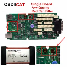 2017.3 mais novo com keygen a + qualidade única placa multidiag bluetooth obdiicat scanner obd2 scanner de diagnóstico para carro & caminhão