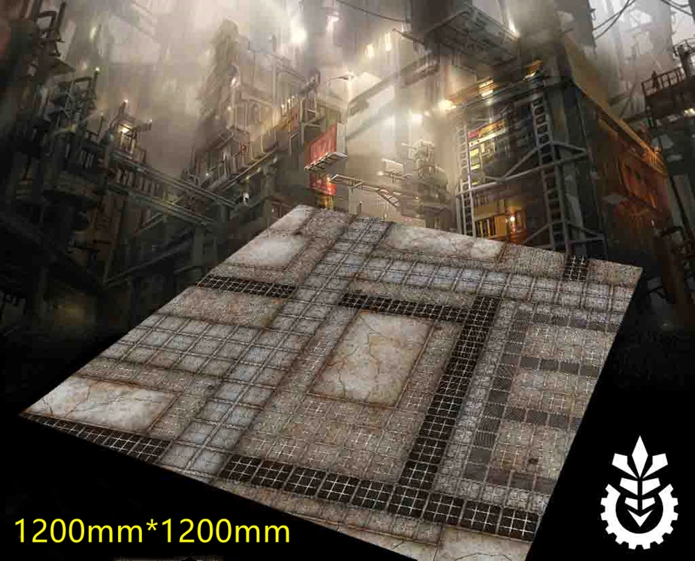 

Industrial Area Warhammer 40K PP Gaming Large Blanket Mouse Pad Gamer Big Mouse Mat Computer Mousepad Game Scene Complete