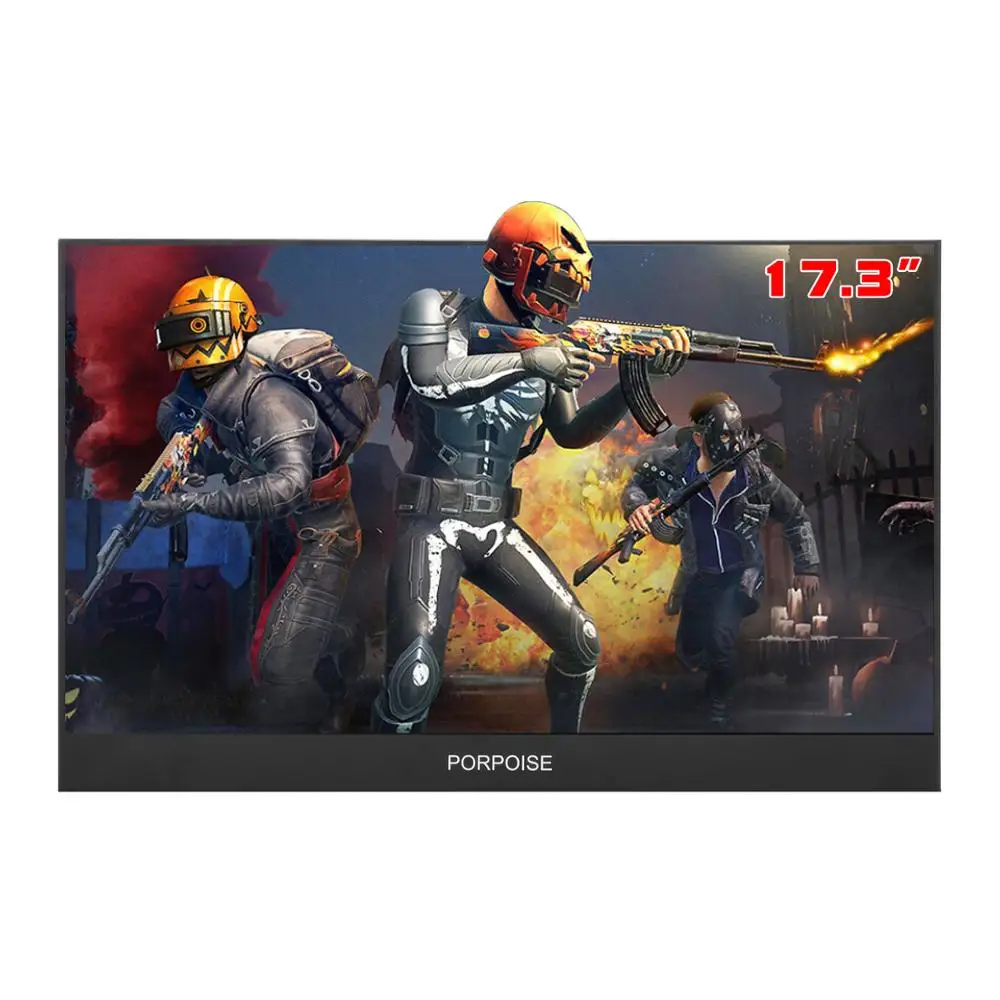  Multi-Function Convenient 17.3-inch IPS 178° HDMI High-Definition Portable Display 1080p Extended M