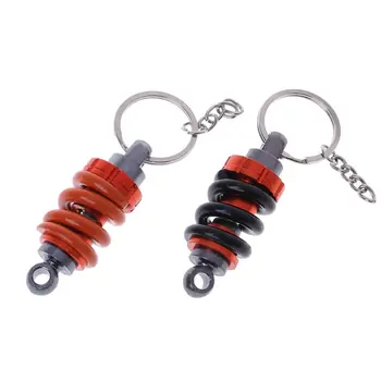 

Car Motorcycle Keychain Motor Modified Shock Absorber Key Ring Car Decoration