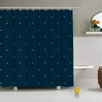 

Basket Weave Ditzy Pattern Simple Geometric Vector Practical Shower Curtain for Home Office,72''L x 72''W