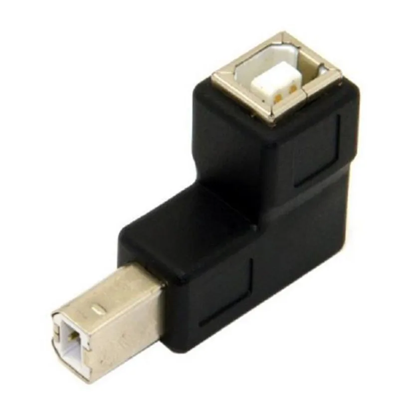 USB B revolution адаптер для принтера под углом 90 ° 2 0 BM BF поддерживает Win98/2000/XP/Vista/Win7 Mac OS