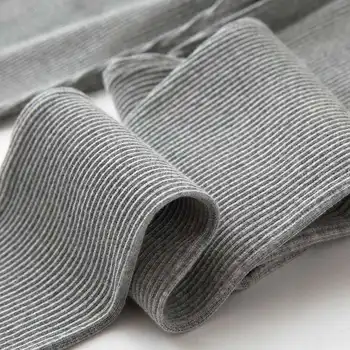 Ribbed Leggings For Women 2025 High Waist Autumn Winter Warm Legging Cotton Fashion Casual Threaded 2XL Black Pants Sexy Leggins 6