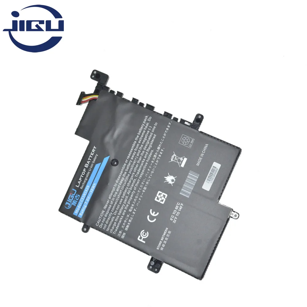 JIGU 7 6 V C21N1629 Аккумулятор для ноутбука ASUS C223NA 1A E203MA VivoBook E12 E203NA X207NA E203MA|Аккумуляторы