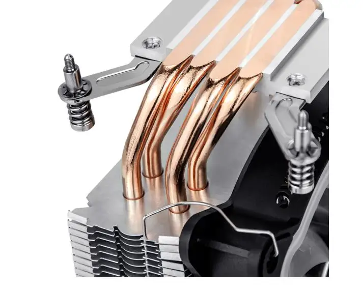 Кулер для процессора Thermaltake Rainbow D300P(мультиплатформа/Поддержка AM4/4 тепловая трубка/светодиодный RGB вентилятор/mute/интеллектуальный контроль температуры