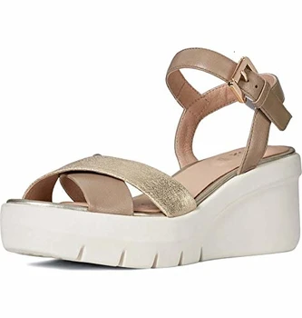 

Geox D Torrence B, Sandali con Zeppa Donna