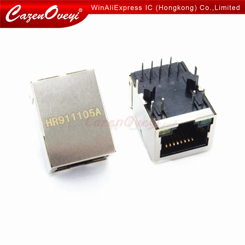 5 шт./лот HR911105A HR911105 RJ-45 в наличии | Электронные компоненты и принадлежности