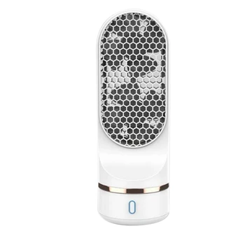 

Handheld Travel Fan Mini Fan Double Fan Blade USB Rechargeable Desktop Tower Fan Shaking Head Small Desk Fan