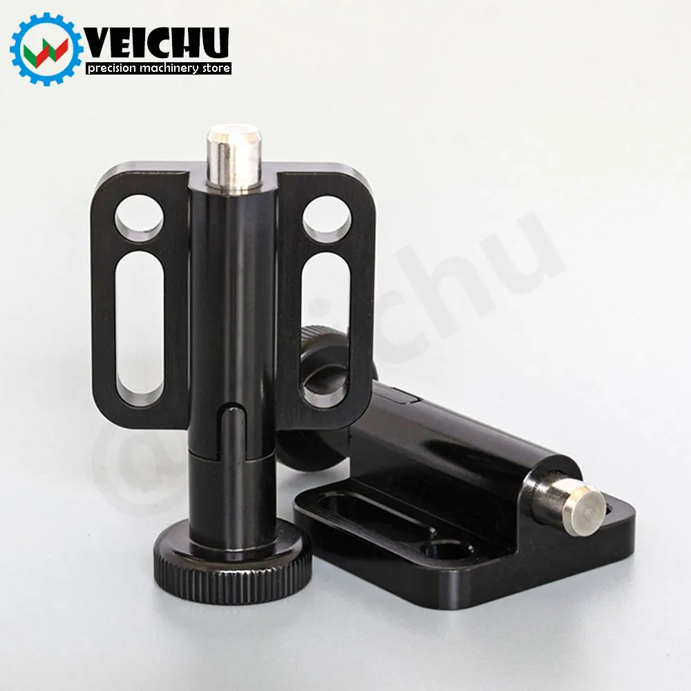 Vichu精密スプリング式インデックスピンアルミニウムノブステンレス鋼