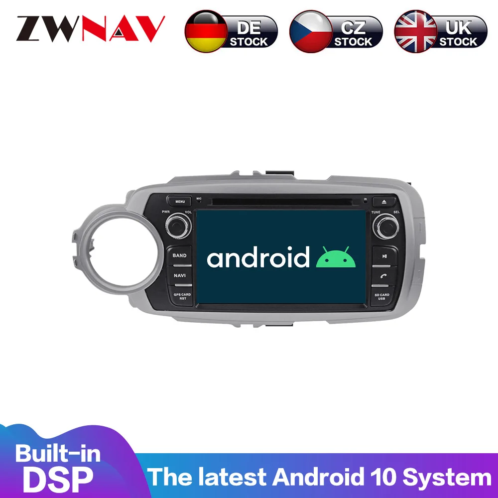 Android 10 PX6 4 + 64G с DSP Carplay IPS экран для Toyota Yaris 2012-2015 большой автоматический переменный