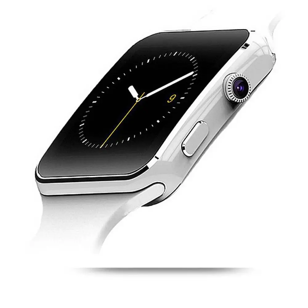 Смарт-часы OLOEY X6 с поддержкой sim-карты TF с камерой, цветной экран, браслет, спортивный мониторинг шагов, Bluetooth, умные часы