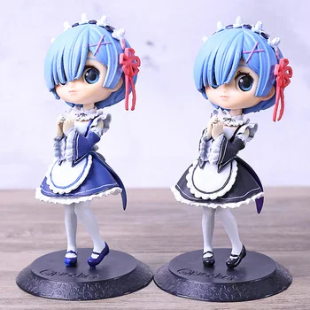 

Re:Zero Starting Life in Another World Anime Rem Figure Maidservant Ver. Q Posket Rem Action Figure PVC Collectible Model Toy
