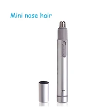 Портативный электрический триммер для волос в носу, Мужская эпиляция, Бритье волос в носу, мини электрический инструмент для ремонта волос в носу