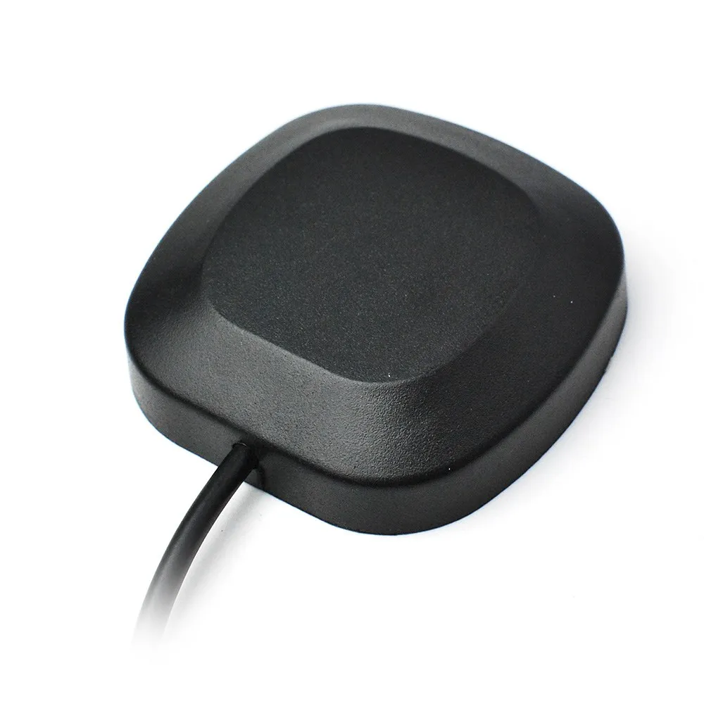 Superbat 1575.42MHz GPS Active Antenna External Aerial SMA Male for GPS Receivers Mobile Application Compact Size 46.5x46.5x12mm