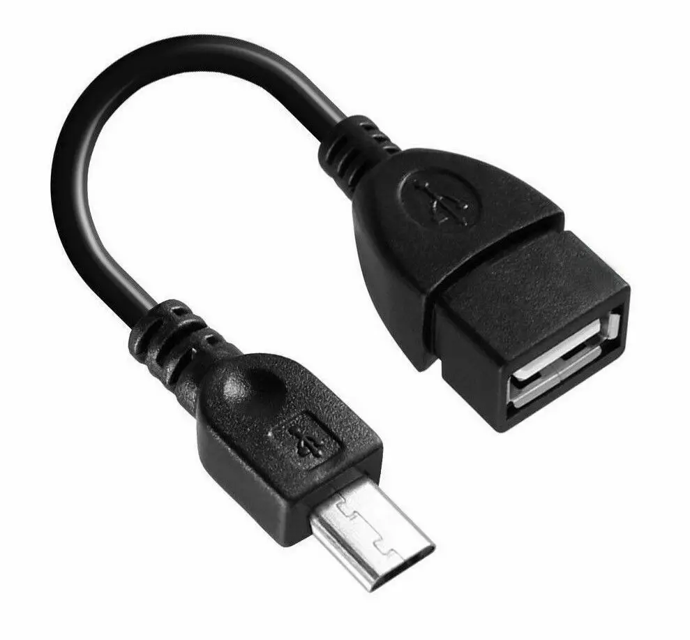 3x USB 2.0 A Female to Micro B Male Converter OTG Adapter Cable for Smart Phone Wholesale Drop Shipping |