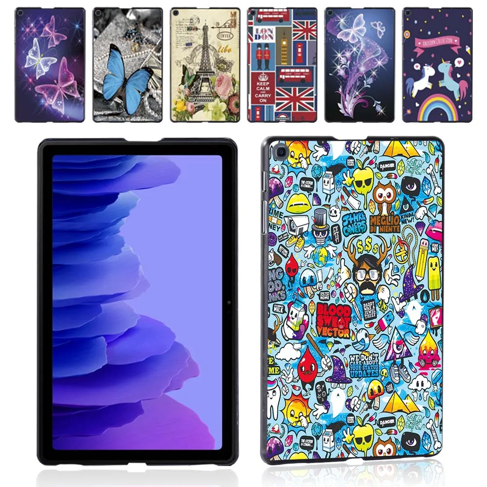 

Tablets Case for Samsung Galaxy Tab A7 10.4 Inch T500 T505 Slim Back Case + Free Stylus