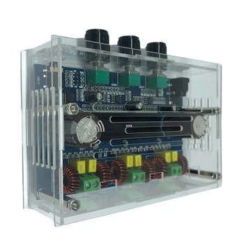 

2x50W+100W Bluetooth 5.0 Dual TPA3116D2 Power Subwoofer Amplifier Board 2.1 Channel TPA3116 Stereo Equalizer AUX Amp