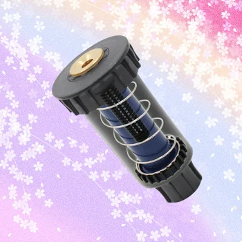 

90 Degree Adjustable Plastic Pop-Up Sprinklers with Brass Nozzle Irrigation Garden Watering Cooling Nozzle for Lawn Yard Garden