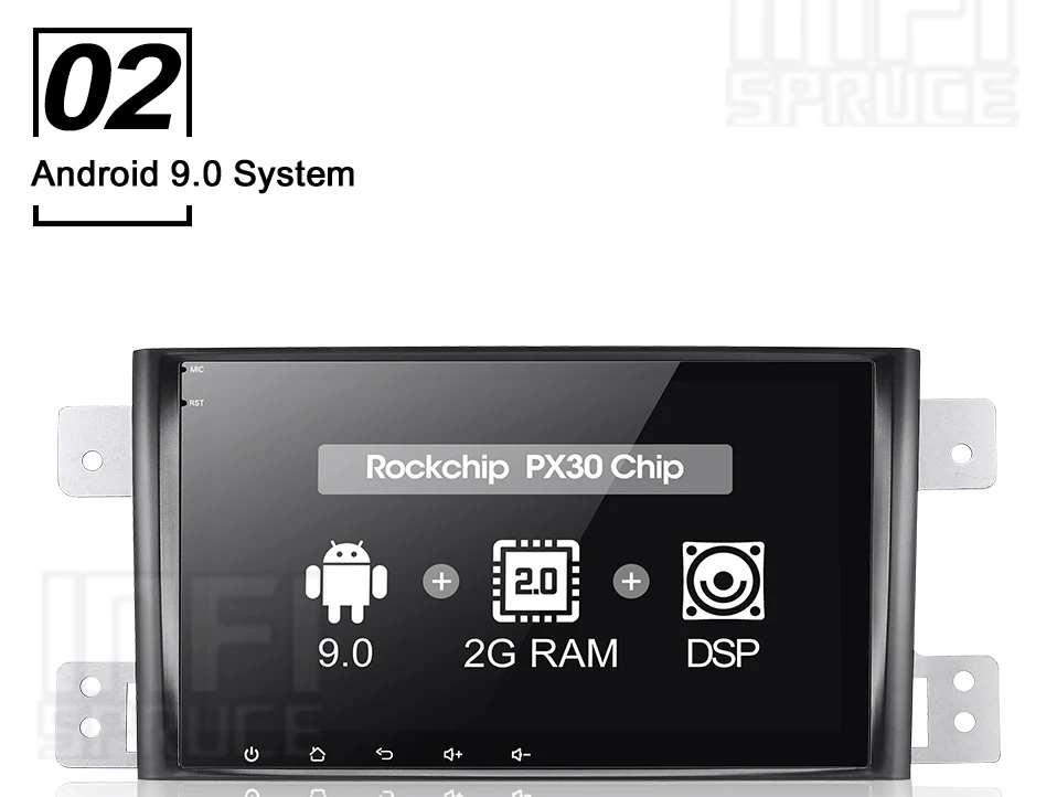 Android 9,0 автомобильный dvd для suzuki grand vitara 2006-2011 мультимедийный автомобильный Радио Стерео gps с рулевым колесом навигация