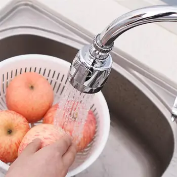 

Faucet Nozzle Aerator Bubbler Tap Anti-Splash Nozzle Extender 360 Degree Swivel Water Saving Pressurized Faucet Sprayer Nozzle