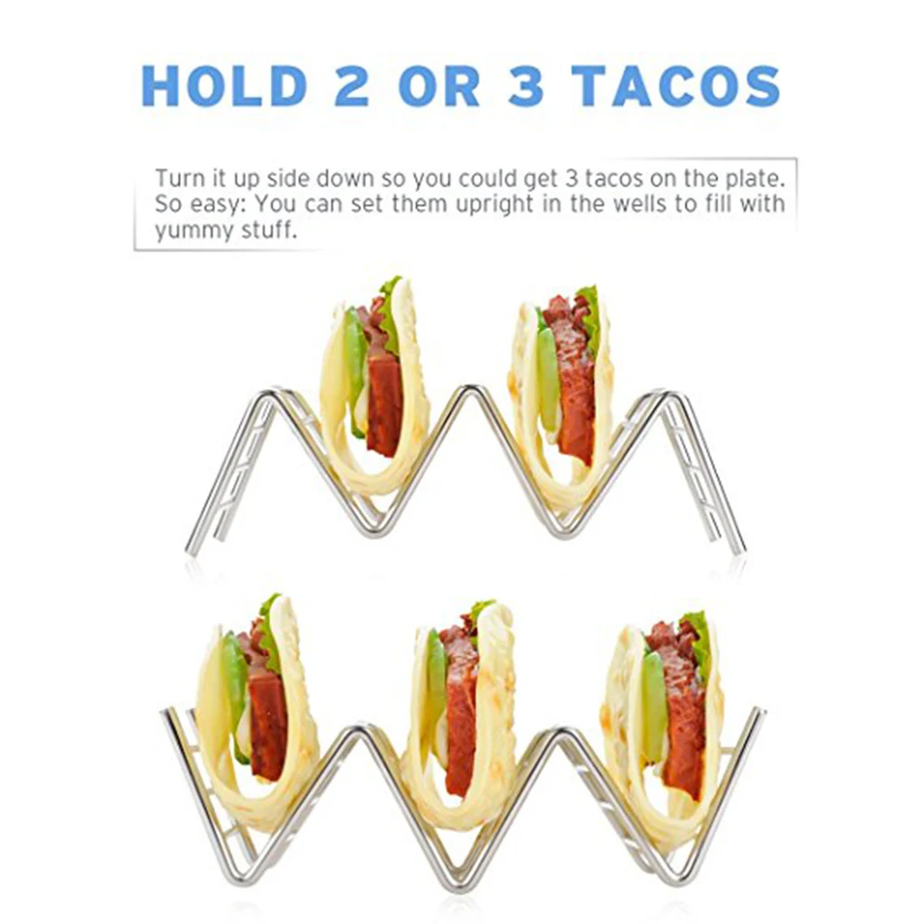 Совершенно Taco держатель из нержавеющей стали нержавеющая стойка подставное устройство стиль для выпечки посудомоечной машины