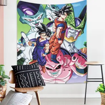 

Dragon Ball Painting Tapestry 3D Printing Tapestrying Rectangular Home Decor Wall Hanging WUKONG8