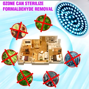 

E14 UV Sanitizer Light GU10 LED E27 Virus Protection Bactericidal Bulb MR16 UV-C Desinfection LED Germs GU10 Lamp Ozonator 220V