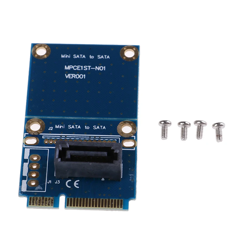 MSATA Mini PCI e Express SATA SSD слот к 7 контактному HDD конвертировать адаптер