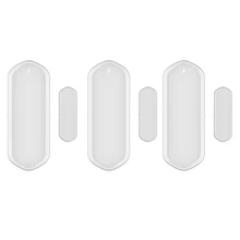 Détecteur magnétique d'ouverture/fermeture de porte Tuya, détecteur intelligent d'ouverture/fermeture de porte, télécommande, fonctionne avec Alexa Google Home, 3 jeux 