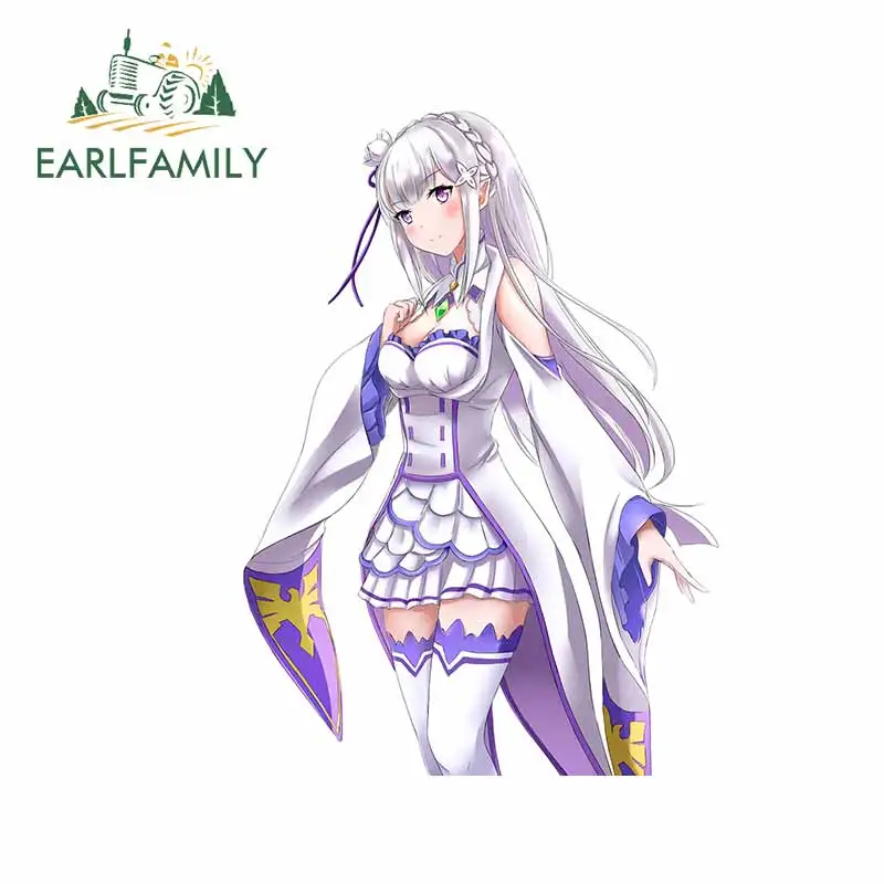 EARLFAMILY 13 см x 9 5 для аниме Re ZERO-start Life In Anot забавные автомобильные наклейки