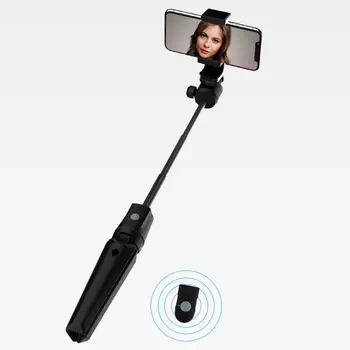 

Bluetooth Selfie Stick with Tripod Foldable Phone Camera Selfie-Stick for iPhone