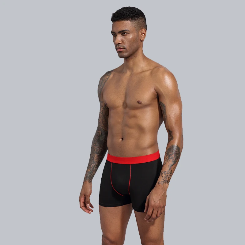calzoncillo hombre Underwear Men Boxers Cotton Loose European Size Boxers boxer homme Boxer Underwear Underpants Men