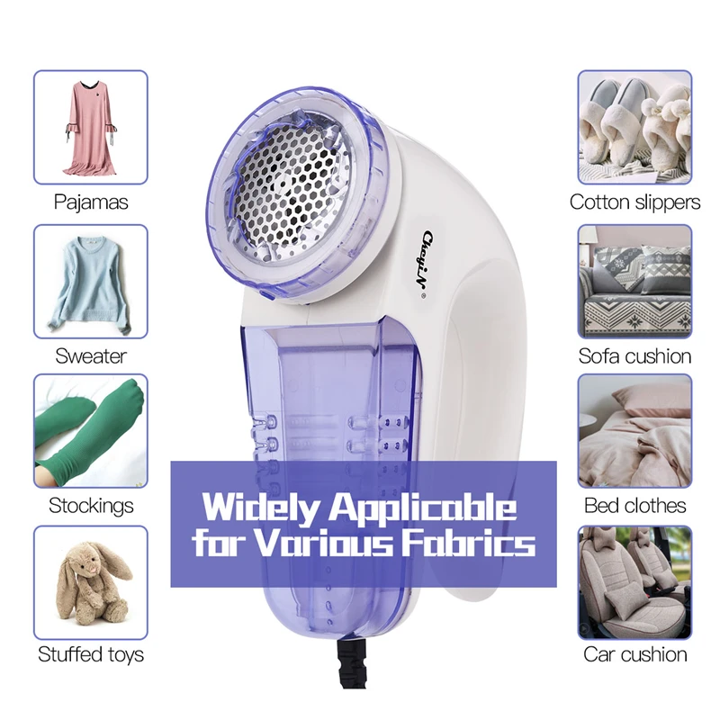 Electric Clothes Lint Remover Fuzz Pills Shaver Sweaters Curtains Clothing Lint Pellets Cut Machine Pill Remover Clothes Trimmer