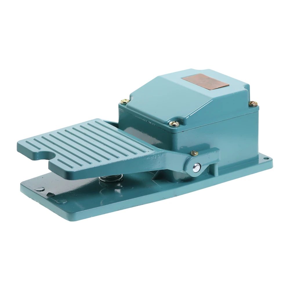 

AC 250V 15A 1NO 1NC Momentary Industrial Treadle Pedal Foot Switch TFS-402