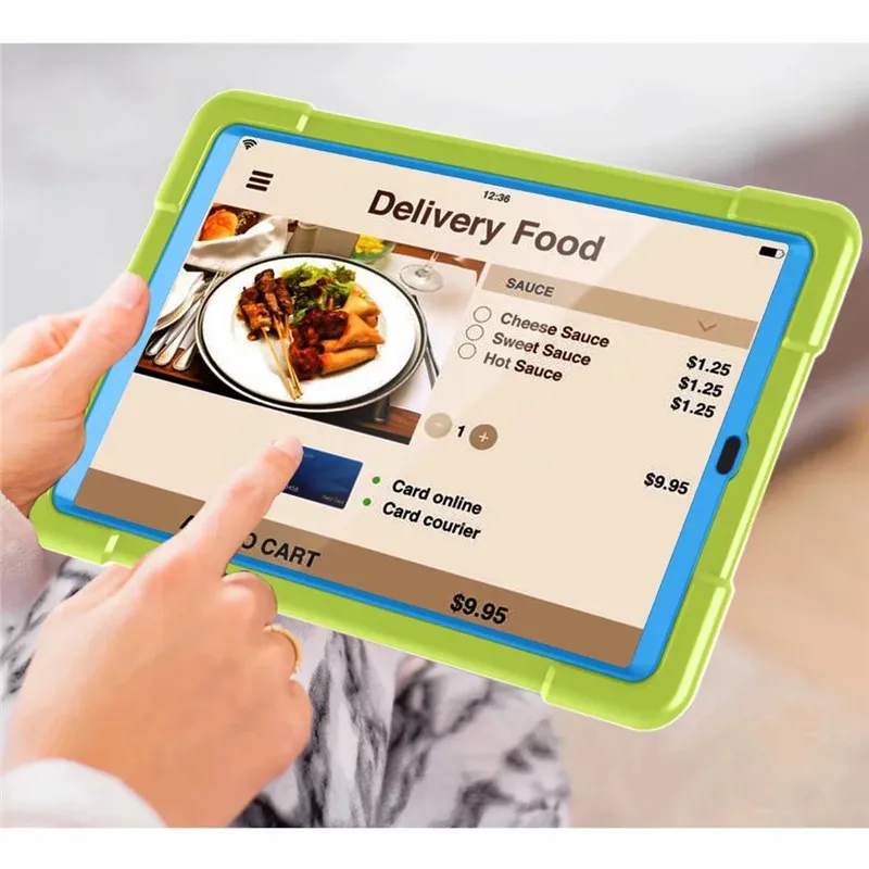 

Combo Portable EVA Hard Case for Samsung Tab A 10.1 2019 T510 T515 Heavy Duty Kids Friendly Tablet Case Kickstand Protect Case
