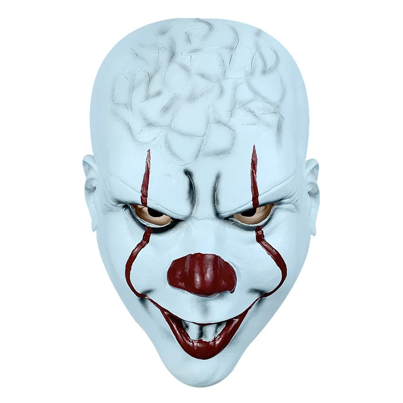 Stephen King's It Mask Pennywise одежда для клоуна Маска Клоун маска на Хеллоуин для косплея реквизит костюма