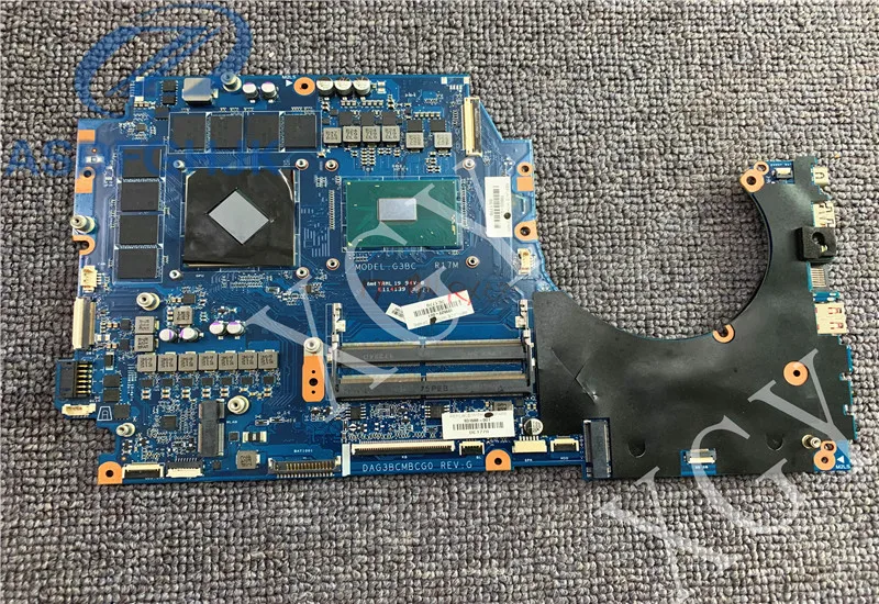 Материнская плата для ноутбука 929522 601 DAG3BCMBCG0 HP 17 AN 17T AN000 AN012DX материнская I7 7700HQ CPU